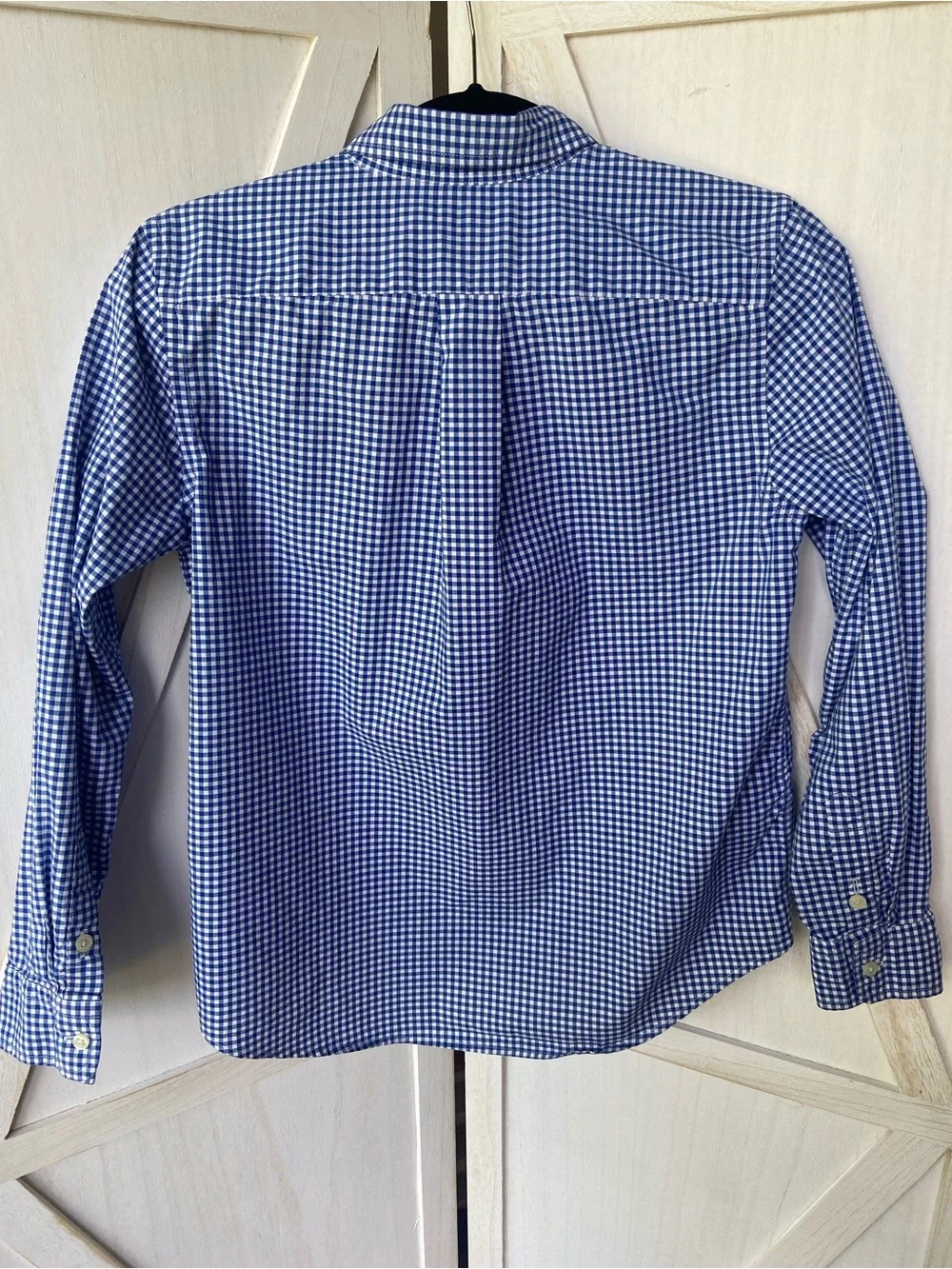 Polo by Ralph Lauren Boys' Blue Gingham Button-Down Shirt
